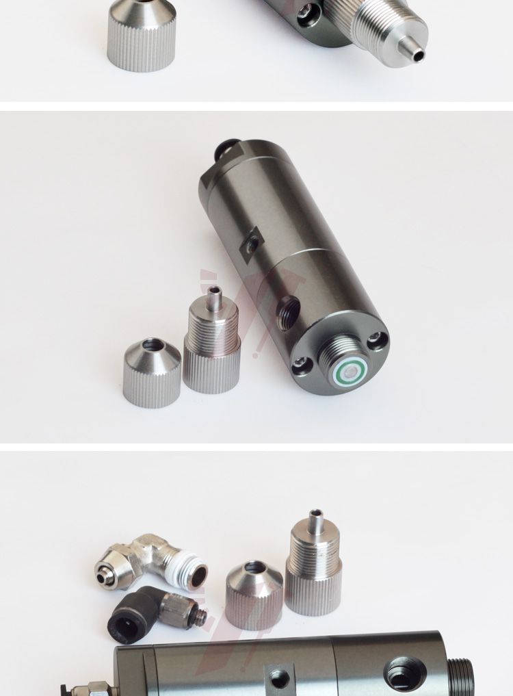 柱塞點膠閥零部件實拍